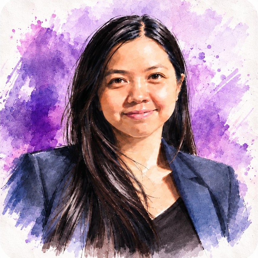 Illustrated portrait of Aulia S.