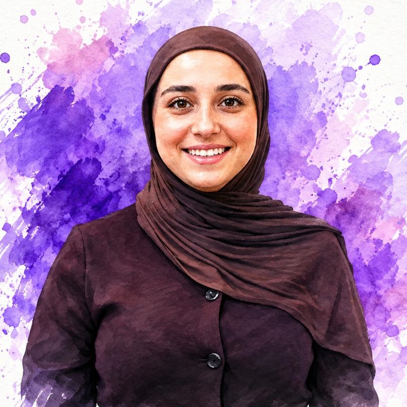 Illustrated portrait of Diara H.