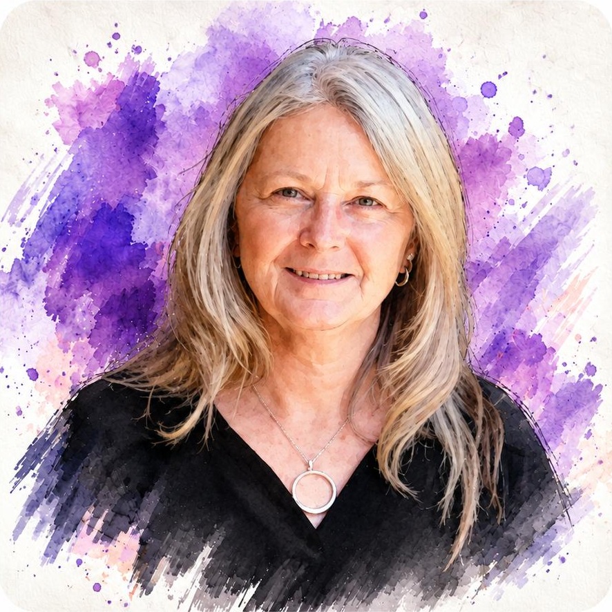 Illustrated portrait of Philippa G.